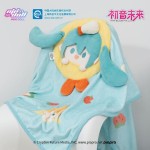 Vocaloid Hatsune Miku Minidoll Miku Merch Yummy Series Warm Throw Pillow Plush Blanket